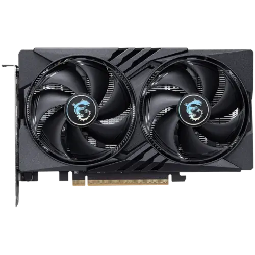 Alternative view of Видео карта MSI Video Card NVIDIA GeForce RTX 5050 8G GAMING OC, 8GB GDDR6, 128-bit, 2647 MHz Boost, 2560 CUDA Cores, PCIe 5.0 (x8), 3x DP 2.1b, HDMI 2.1b, RAY TRACING, Dual Fan, 130W TDP, 8-pin PCIe Power, G-SYNC, 2-Slot, 3Y