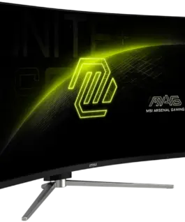 Alternative view of Монитор MSI MAG 325CQRXF E2 Gaming Monitor, 31.5" 240Hz, WQHD (2560x1440) 16:9, Rapid VA, 0.5ms, 300nits, 3500:1, 178/178, AMD FreeSync Premium, Adjustable Stand, 1x DP, 2x HDMI, 1x Type-C, 1x Headphone out, 3Y Warranty