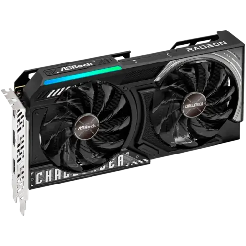 Alternative view of Видео карта ASROCK Video Card AMD Radeon RX 9060 XT Challenger 16GB GDDR6 128-bit HDMI 2x DP