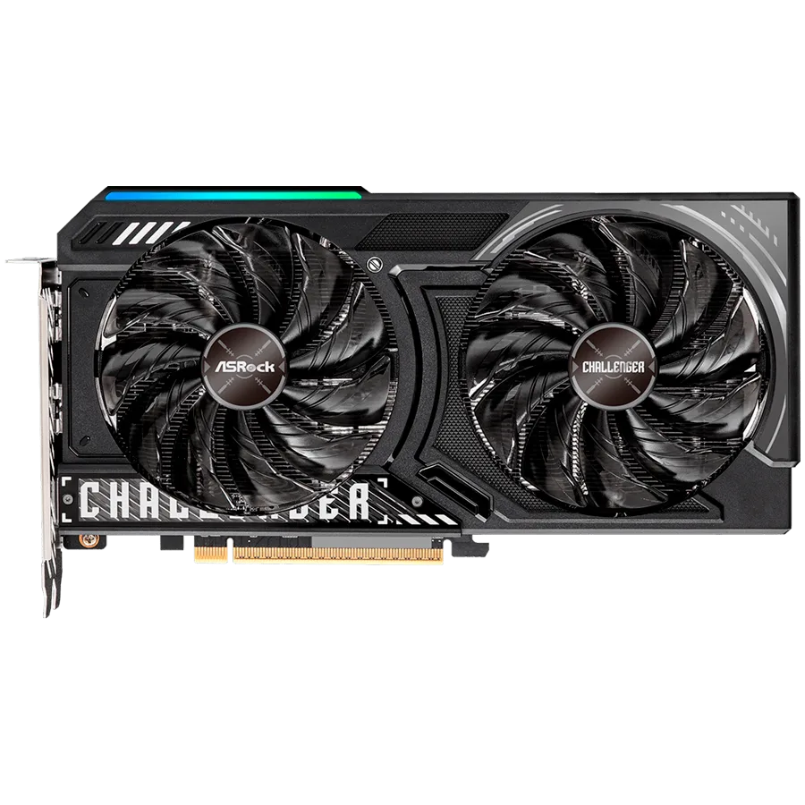 Видео карта ASROCK Video Card AMD Radeon RX 9060 XT Challenger 16GB GDDR6 128-bit HDMI 2x DP - Image 3