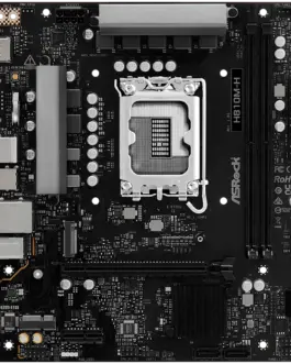 Alternative view of Дънна платка ASROCK H810M-H mATX LGA1851 DDR5