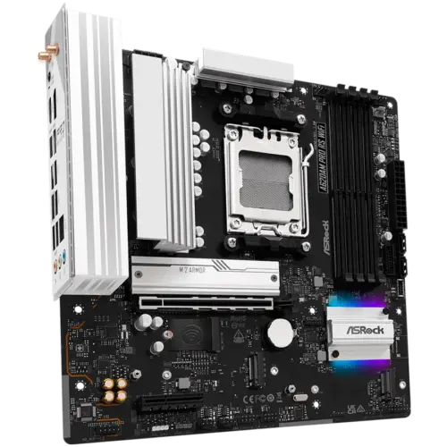 Alternative view of Дънна платка ASROCK A620AM PRO RS WIFI mATX AM5 DDR5