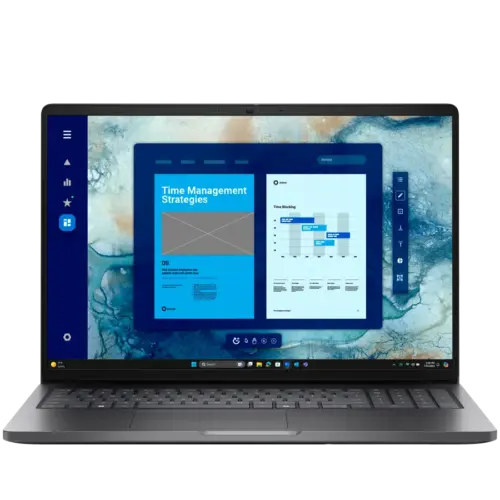 Лаптоп Dell Pro 16 (PC16255) AMD Ryzen AI 7 350 (8C 16T 24MB cache up to 5.0GHz) 16.0