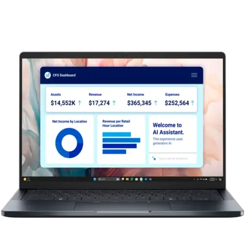 Лаптоп Dell Pro 14 Plus (PB14250) Intel Core Ultra 5 225U (12C 12 TOPS NPU up to 4.8GHz) 14.0