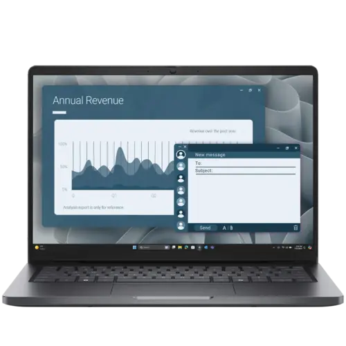 Лаптоп Dell Pro 14 (PC14255) AMD Ryzen 5 220 (6C 12T 22MB cache up to 4.9GHz) 14.0