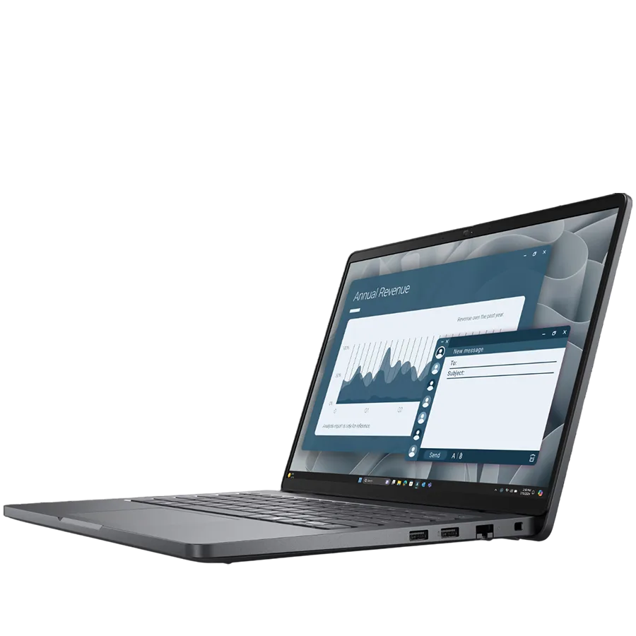 Лаптоп Dell Pro 14 (PC14255), AMD Ryzen 5 220 (6C, 12T, 22MB cache, up to 4.9GHz), 14.0"FHD+(1920x1200) Non-Touch AG, 8GB (1x8GB) DDR5, 512GB M.2 SSD, AMD Radeon 740M Graphics, WiFi+BT, IR Cam+Mic, BG Backlit KBD, FPR, Win11Pro, 3Y ProSupport - Image 14
