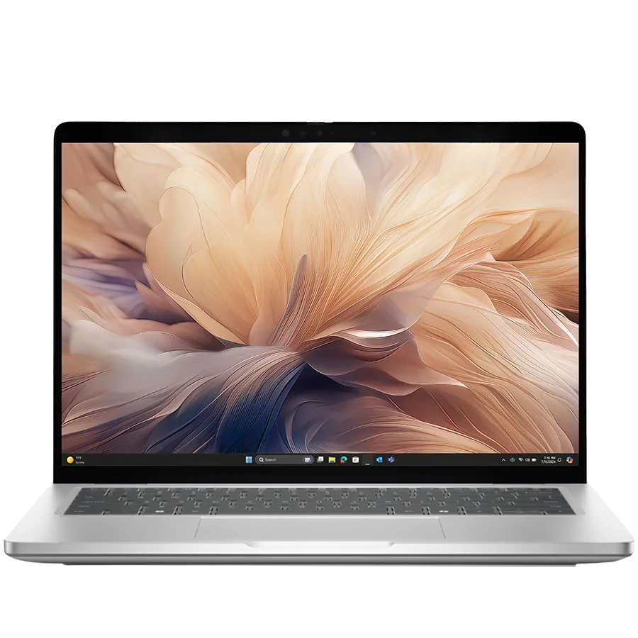 Лаптоп Dell Pro 14 (PC14250) Intel Core Ultra U5 235U (12C 12 TOPS NPU up to 4.9GHz) 14.0"FHD+(1920x1200) Non-Touch AG 1