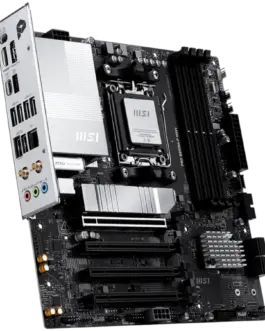 Дънна платка MSI PRO B850M-P WIFI mATX Socket AM5 4x DDR5 Dual Channel DDR5 up to 8200(OC)MHz 4x PCIe x16 slot 3x M.2 sl