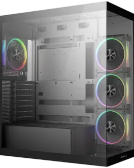 Кутия за компютър DeepCool CG580 4F V2 Mid Tower Mini-ITX/Micro-ATX/ATX Rear Connector support 2xUSB3.0 1x Type-C Gen2 1