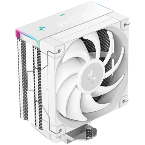 Охладител за процесор Охладител DeepCool AK400 DIGITAL PRO WH CPU Air Cooler 1x120mm FT12 SE PWM Fan Digital Display ARG