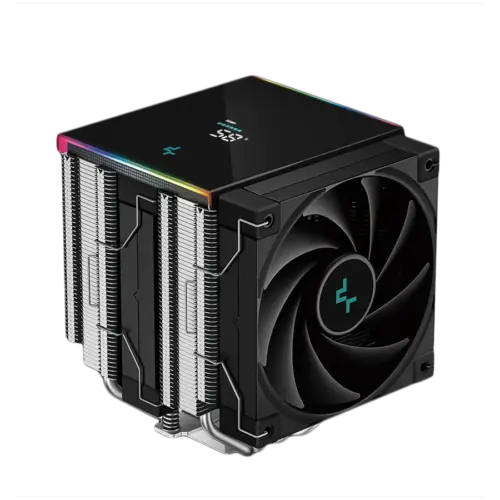 Охладител за процесор Охладител DeepCool AK620 DIGITAL SE CPU Air Cooler 2x120mm PWM Fans 6 Heatpipes Black LGA2066/2011