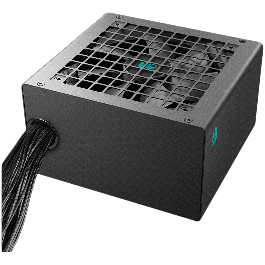 Захранване за компютър DeepCool Gamer Storm, PF600X, 600W, 80 Plus BRONZE, Cybenetics Bronze, Taiwanese + Japanese Capacitors, Black Sleeved Cables, Hydro Bearing 120mm Fan, OPP/OVP/OCP/SCP/OTP/UVP/SIP/NLO, R-PF600X-HD0B-JGEU, 3Y - Image 9