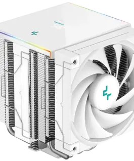 Охладител за процесор Охладител DeepCool AK620 DIGITAL SE WH CPU Air Cooler 2x120mm PWM Fans 6 Heatpipes White LGA2066/2