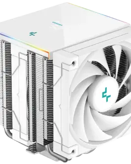 Охладител за процесор Охладител DeepCool AK620 DIGITAL SE WH CPU Air Cooler 2x120mm PWM Fans 6 Heatpipes White LGA2066/2