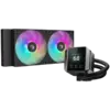Охладител за процесор Охладител DeepCool MYSTIQUE 240 ARGB 240mm CPU Liquid Cooler 2.8" LCD screen 2x120mm PWM ARGB Fans
