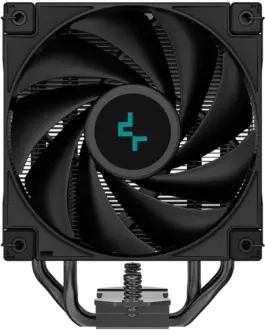 Alternative view of Охладител за процесор Охладител DeepCool AK400 Zero Dark, CPU Air Cooler, 1x120mm PWM Fan, TDP 220W, 4 Heatpipes, LGA1851/1700/1200/115x, AMD AM5/AM4, 127x97x155 mm(LxWxH), R-AK400-BKNNMN-G-2, 3Y