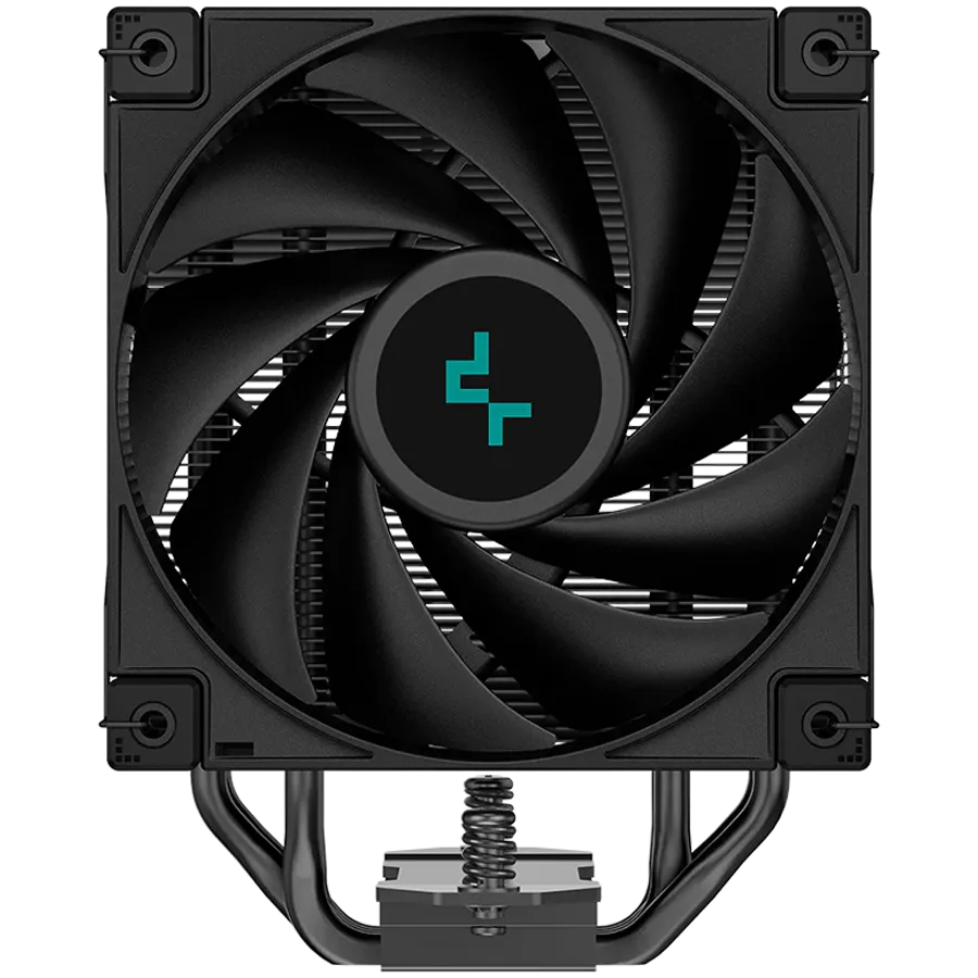 Охладител за процесор Охладител DeepCool AK400 Zero Dark, CPU Air Cooler, 1x120mm PWM Fan, TDP 220W, 4 Heatpipes, LGA1851/1700/1200/115x, AMD AM5/AM4, 127x97x155 mm(LxWxH), R-AK400-BKNNMN-G-2, 3Y - Image 16