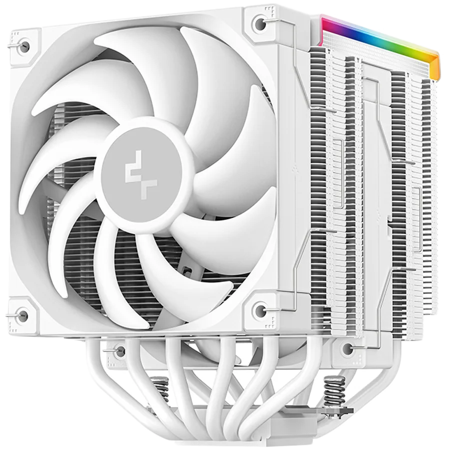 Охладител за процесор Охладител DeepCool AK620 DIGITAL PRO WH, CPU Air Cooler, 2x120mm FT12 SE PWM Fans, 6 Heatpipes, White, LGA2066/2011-v3/2011/1851/1700/1200/115x, AMD AM5/AM4, 129x138x163 mm(LxWxH), R-AK620-WHAPMN-G, 3Y - Image 20