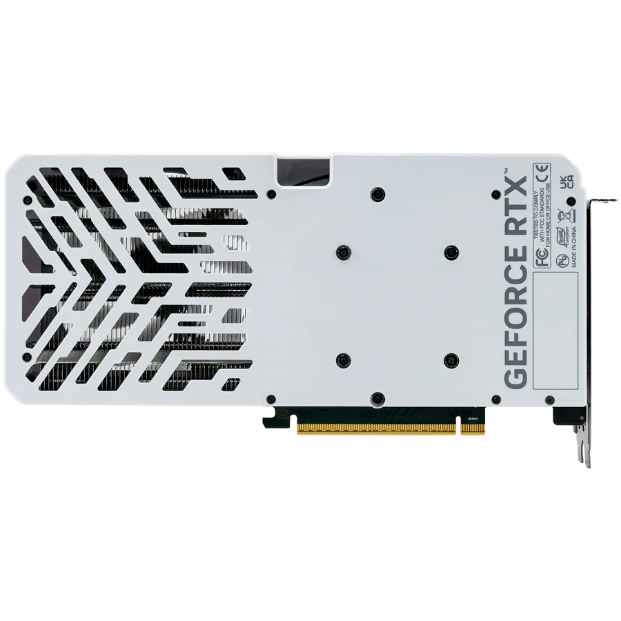 Видео карта Palit GeForce RTX 5060 Ti WHITE OC 16GB GDDR7, 128 bit, 1x HDMI 2.1b, 3x DP 2.1b, 2 Fan, 1x 8-pin pwr connector, 600W, 262.1 x 126.3 x 40.1 mm, NE7506TU19T1-GB2061M - Image 34