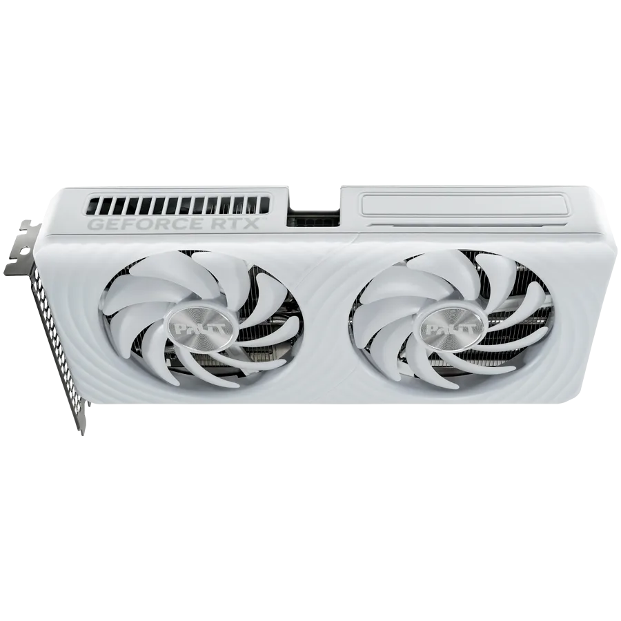 Видео карта Palit GeForce RTX 5060 Ti WHITE OC 16GB GDDR7, 128 bit, 1x HDMI 2.1b, 3x DP 2.1b, 2 Fan, 1x 8-pin pwr connector, 600W, 262.1 x 126.3 x 40.1 mm, NE7506TU19T1-GB2061M - Image 25