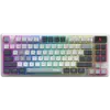 Геймърска клавиатура MSI FORGE GK600 TKL WIRELESS SKY - Hot-Swappable Mechanical Switches PBT Keycaps Sound-Dampening Fo