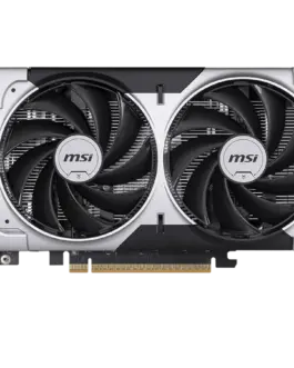 Alternative view of Видео карта MSI Video Card NVIDIA GeForce RTX 5050 8G VENTUS 2X OC, 8GB GDDR6, 128-bit, 2602 MHz Boost, 2560 CUDA Cores, PCIe 5.0 (x8), 3x DP 2.1b, HDMI 2.1b, RAY TRACING, Dual Fan, 130W TDP, 8-pin PCIe Power, G-SYNC, 2-Slot, 3Y