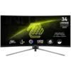 Монитор MSI MAG 345CQR Gaming Monitor 34" 180Hz UWQHD (3440x1440) 21:9 VA 1ms 300nits 3000:1 178/178 AMD FreeSync Premiu