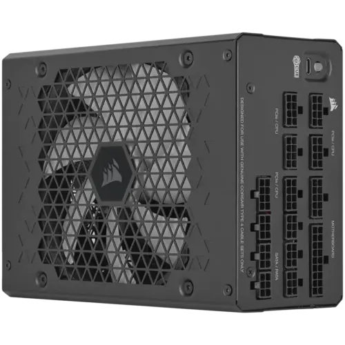 Захранване за компютър iCUE LINK HXi SHIFT Series iCUE LINK HX1200i SHIFT 1200 Watt Cybenetics Platinum Fully Modular Po