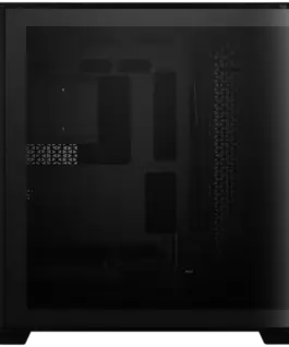 Alternative view of Кутия за компютър MSI MEG MAESTRO 700L PZ, Mid Tower, E-ATX/ATX(Back-connect supported)/M-ATX/ITX, 2x USB 3.2 Gen 1 Type-A, 1xUSB 3.2 Gen2x2 Type- C, 1x Audio/1x Mic, Aluminum Unibody Chassis, 270-degree Panoramic Tempered Glass, PCIe 4.0 Riser Cable