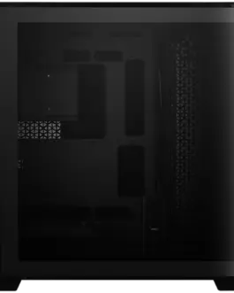 Alternative view of Кутия за компютър MSI MEG MAESTRO 700L PZ, Mid Tower, E-ATX/ATX(Back-connect supported)/M-ATX/ITX, 2x USB 3.2 Gen 1 Type-A, 1xUSB 3.2 Gen2x2 Type- C, 1x Audio/1x Mic, Aluminum Unibody Chassis, 270-degree Panoramic Tempered Glass, PCIe 4.0 Riser Cable