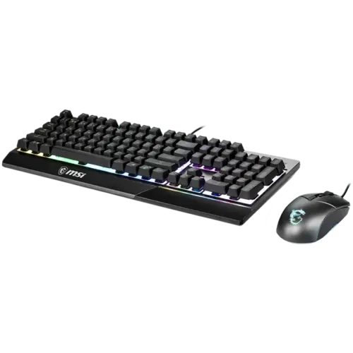 Alternative view of Геймърска клавиатура MSI VIGOR GK30 COMBO US - Gaming Keyboard + Gaming Mouse Combo, US Layout