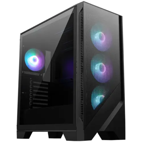 Кутия за компютър MSI MAG FORGE 321R AIRFLOW Mid-Tower ATX/M-ATX/ITX 2x USB 3.2 1x USB 3.2 Gen 2x2 Type-C 1x Audio/Mic L