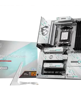 Дънна платка MSI B850 GAMING PLUS WIFI PZ ATX Socket AM5 Back Connectors 4x DDR5 Dual Channel DDR5 up to 8200(OC)MHz 4x