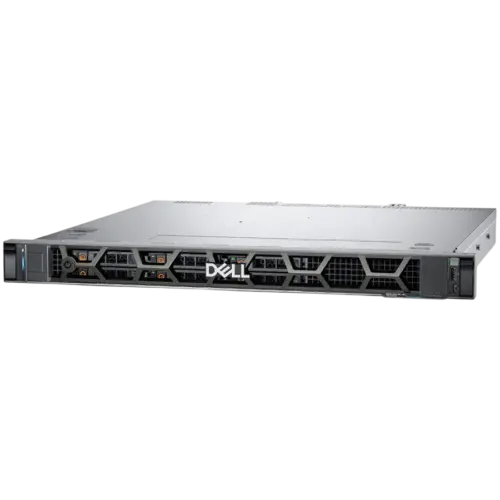 Сървър PER2602.5 x6 hot plug drives SAS/SATAXeon E-2434 3.4 4C/8T16GB UDIMM 5600 ECCPERC H355480GB SSD(1+0)700W PSU. iDR