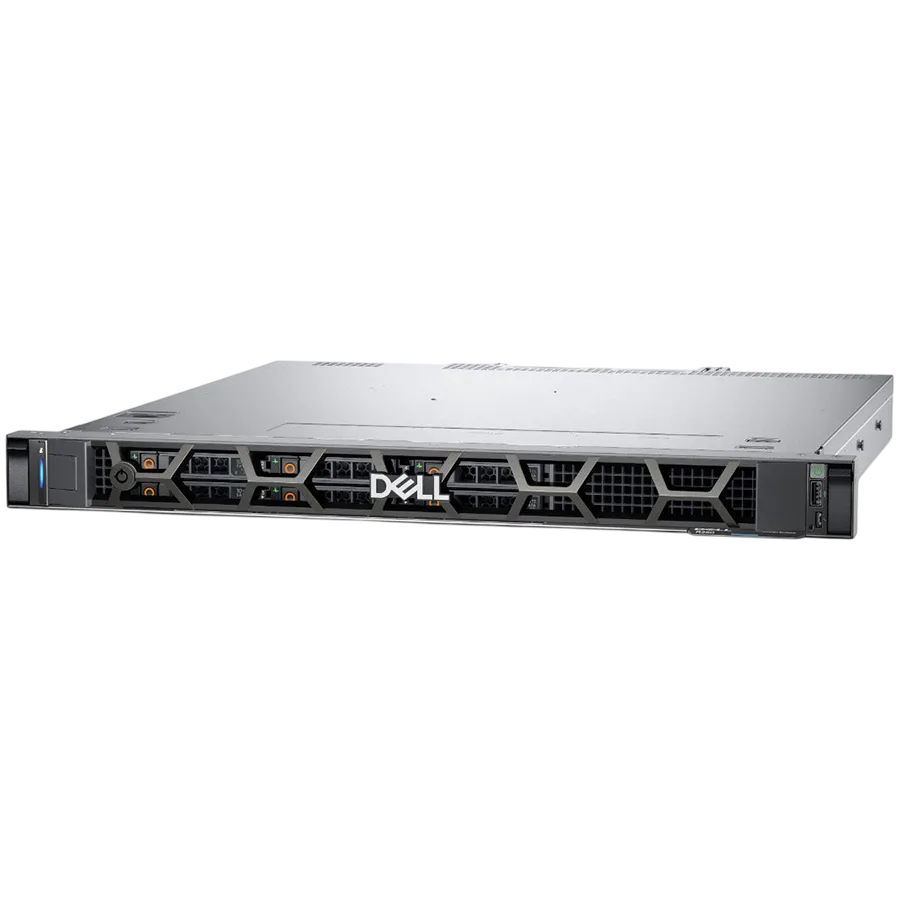 Сървър PER2602.5 x6 hot plug drives SAS/SATAXeon E-2434 3.4 4C/8T16GB UDIMM 5600 ECCPERC H355480GB SSD(1+0)700W PSU. iDR