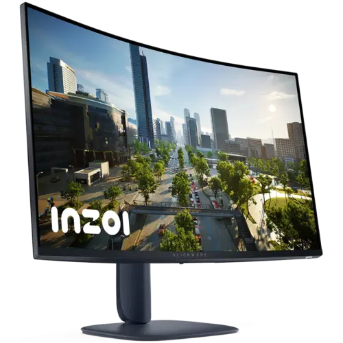 Alternative view of Монитор Dell Alienware AW3225DM Gaming Monitor, 32"(31.5") WQHD 2560x1440 180Hz, 95% DCI-P3 (CIE 1976), 400 cd/m2, 3000:1, 1ms, 178/178, 1xDP 1.4, 2xHDMI ports (HDCP 1.4 & 2.3), 1xUSB Type-B up, 2xUSB Type-A down, Height, Tilt