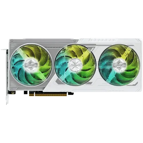 Alternative view of Видео карта ASROCK Video Card AMD Radeon RX 9060 XT Steel Legend OC 16GB GDDR6 128-bit HDMI 2x DP