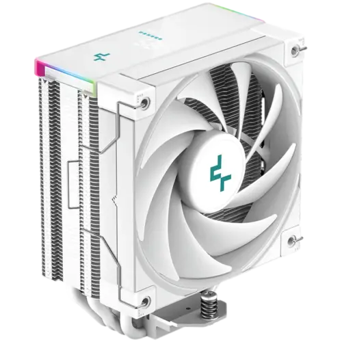 Охладител за процесор Охладител DeepCool AK400 DIGITAL SE WH CPU Air Cooler 1x120mm FK120 PWM Fan Digital Display ARGB 4