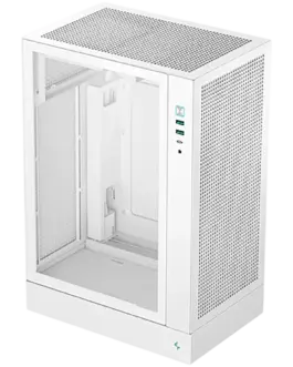 Кутия за компютър DeepCool CH170 PLUS WH Mini Tower Mini-ITX/Micro-ATX 2xUSB3.0 1xType-C Gen 2 1xAudio/Mic Mesh Panel Wh