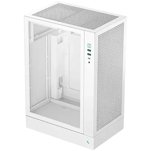 Кутия за компютър DeepCool CH170 PLUS WH Mini Tower Mini-ITX/Micro-ATX 2xUSB3.0 1xType-C Gen 2 1xAudio/Mic Mesh Panel Wh