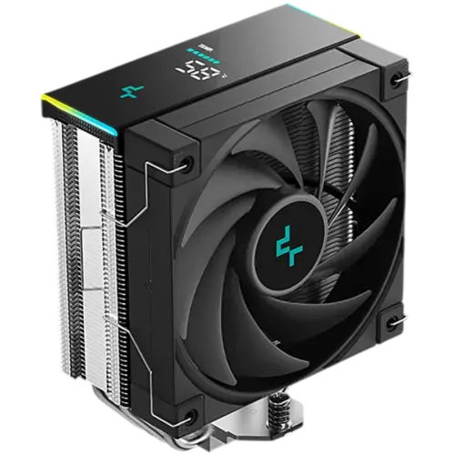 Охладител за процесор Охладител DeepCool AK400 DIGITAL SE CPU Air Cooler 1x120mm FK120 PWM Fan Digital Display ARGB 4 He