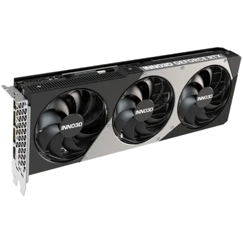 Alternative view of Видео карта INNO3D NVIDIA GEFORCE RTX 5080 X3 OC 16GB GDDR7 256bit, 2460 MHz / 30Gbps, 3x DP, 1x HDMI, 3 fan, 2,5 slot