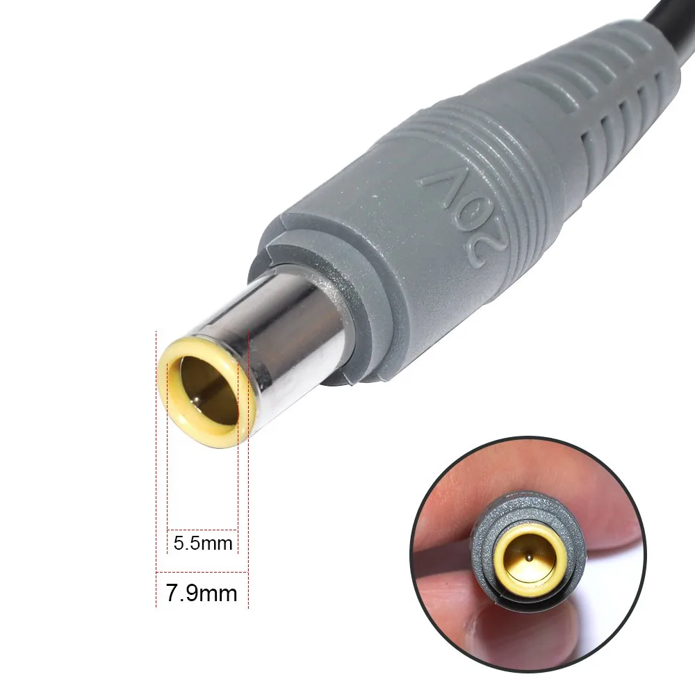 Makki зарядно за лаптоп заместител Laptop Adapter lenovo 20V 4.5A 90W 7.9x5.5mm -