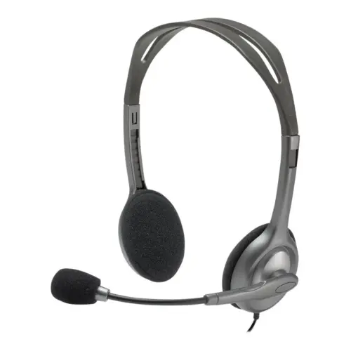 СЛУШАЛКИ LOGITECH H110 – Wired – Silver – PN