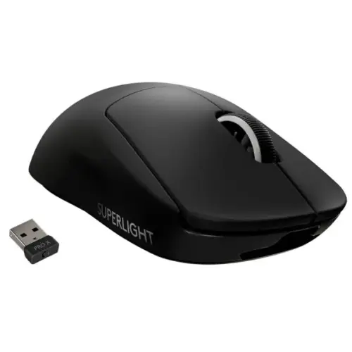 ГЕЙМЪРСКА МИШКА LOGITECH PRO X SUPERLIGHT – Wireless – Black – PN