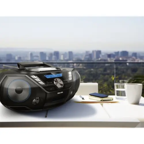 Радио PHILIPS Bluetooth CD Radio 12W RMS CD MP3-CD USB DAB+ FM AZB798T