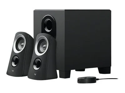 ТОНКОЛОНИ (ВИСОКОГОВОРИТЕЛИ) LOGITECH Z313 - Black - PN 980-000413 - Image 227