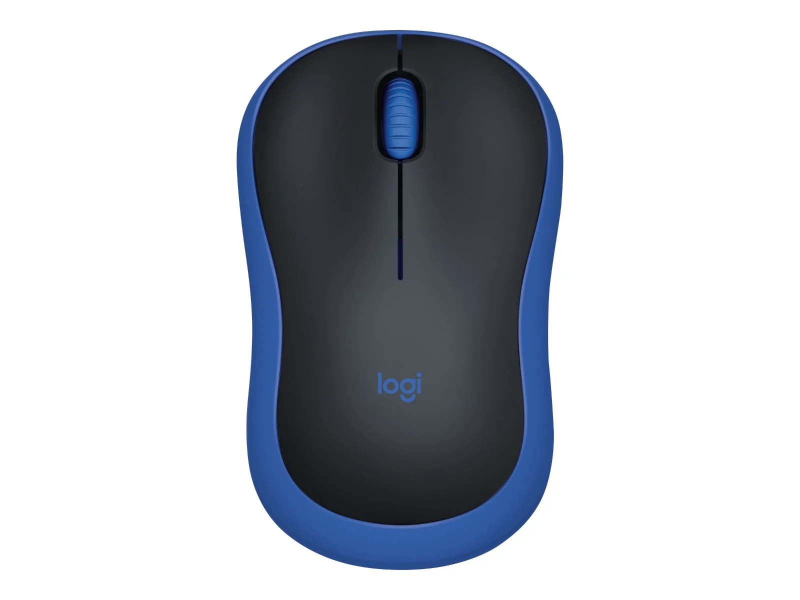 МИШКА LOGITECH M185B - Wireless - Blue Black - PN 910-002239
