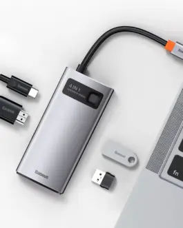 Alternative view of USB хъб Baseus Type-C 4 в 1 с 1х USB 3.0, 1х USB 2.0, 1х HDMI порта, черен