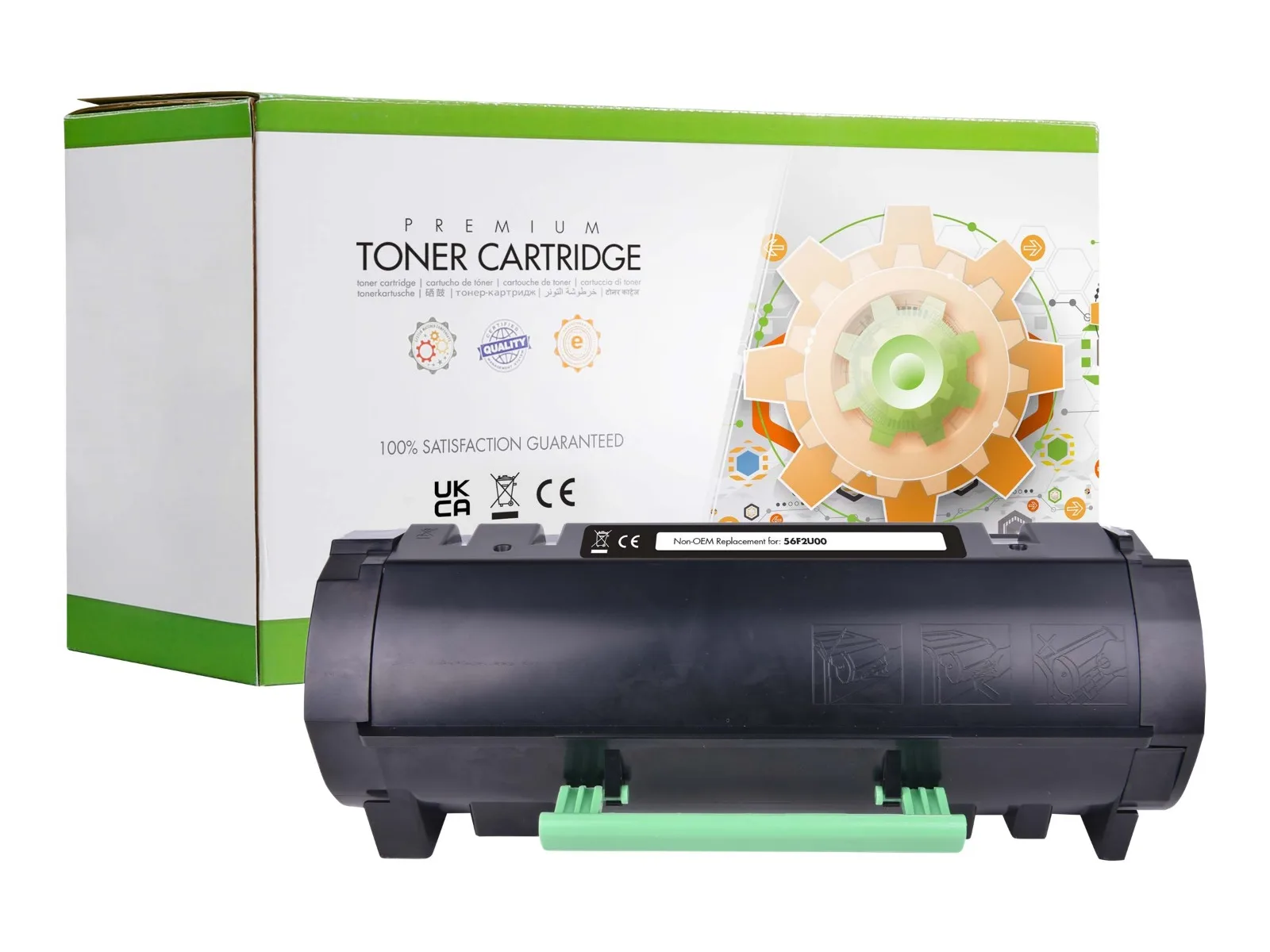 КАСЕТА ЗА LEXMARK MS521/MS621/MS622/MX521/MX522/MX622 - 56F2U00 - ULTRA HIGH CAPACITY - Black - PN 002-06-S562U - Static